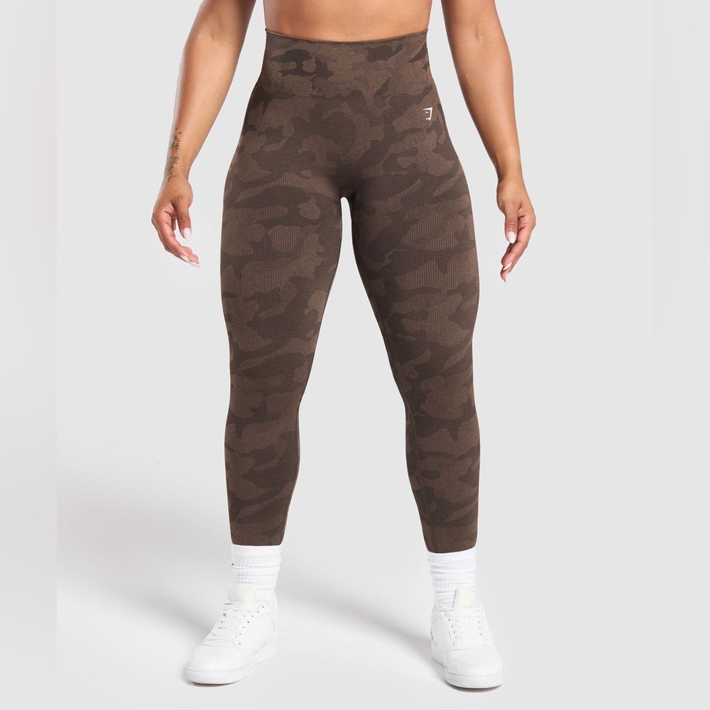 GYMSHARK ADAPT CAMO SEAMLESS LEGGINGS NWT Size XS